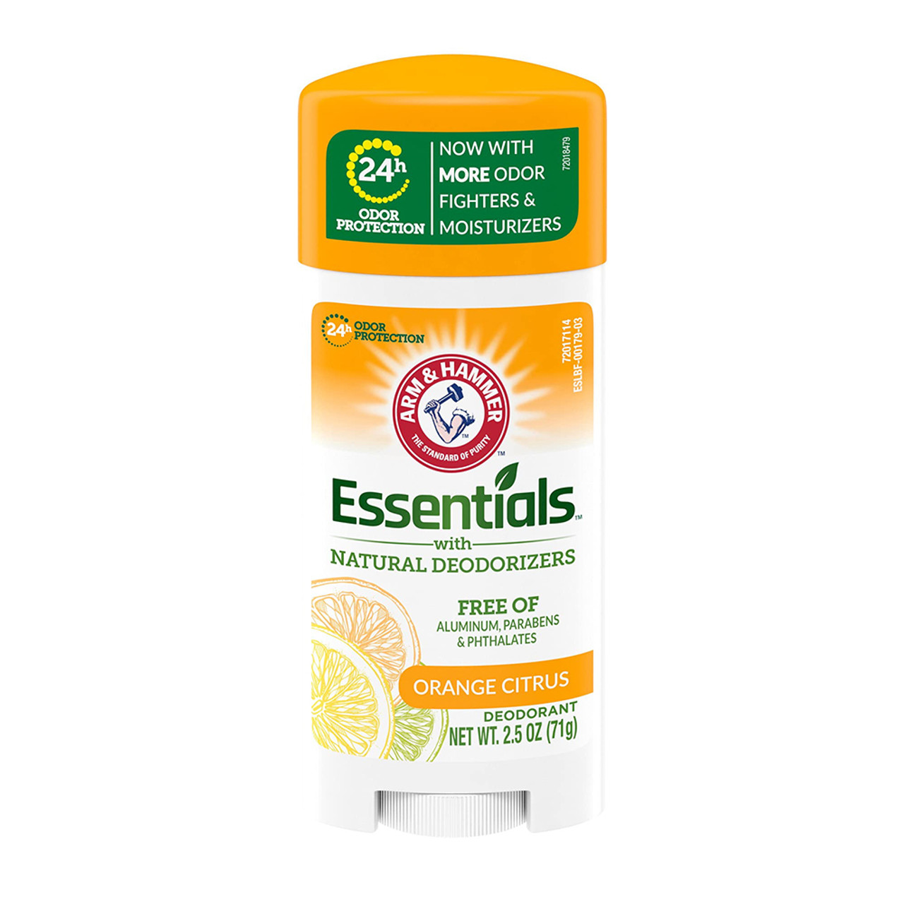 Arm & Hammer  Essentials Natural Deodorant Crisp Orange Citrus, 71g