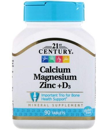 21st century, calcium mag zinc+d3 90tb