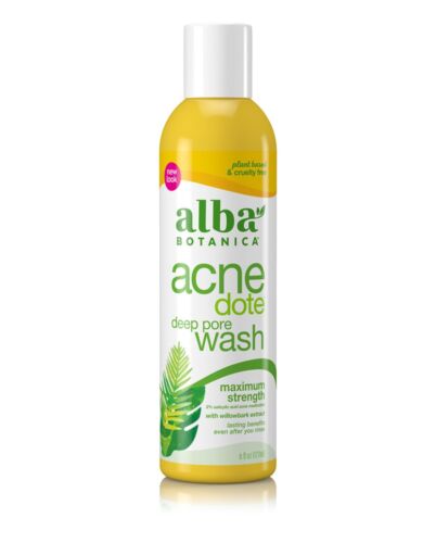 Alba Botanica Acnedote Skin Care Deep Pore Wash 6 oz