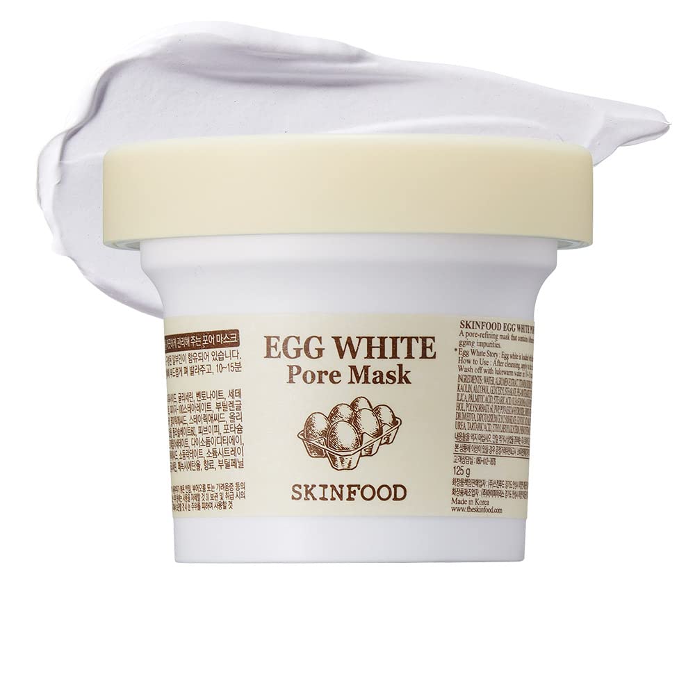 SKINFOOD EGG WHITE PORE MASK - 125G