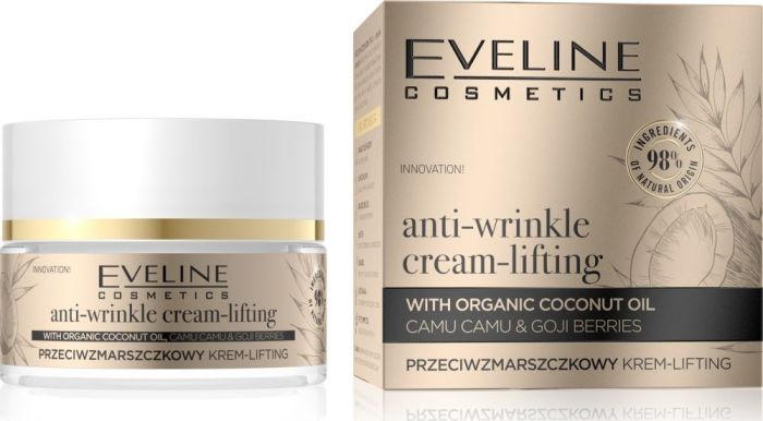 EVELINE ORGANIC GOLD ANTI-WRINKLE FACE CREAM LIFTING 50 ml