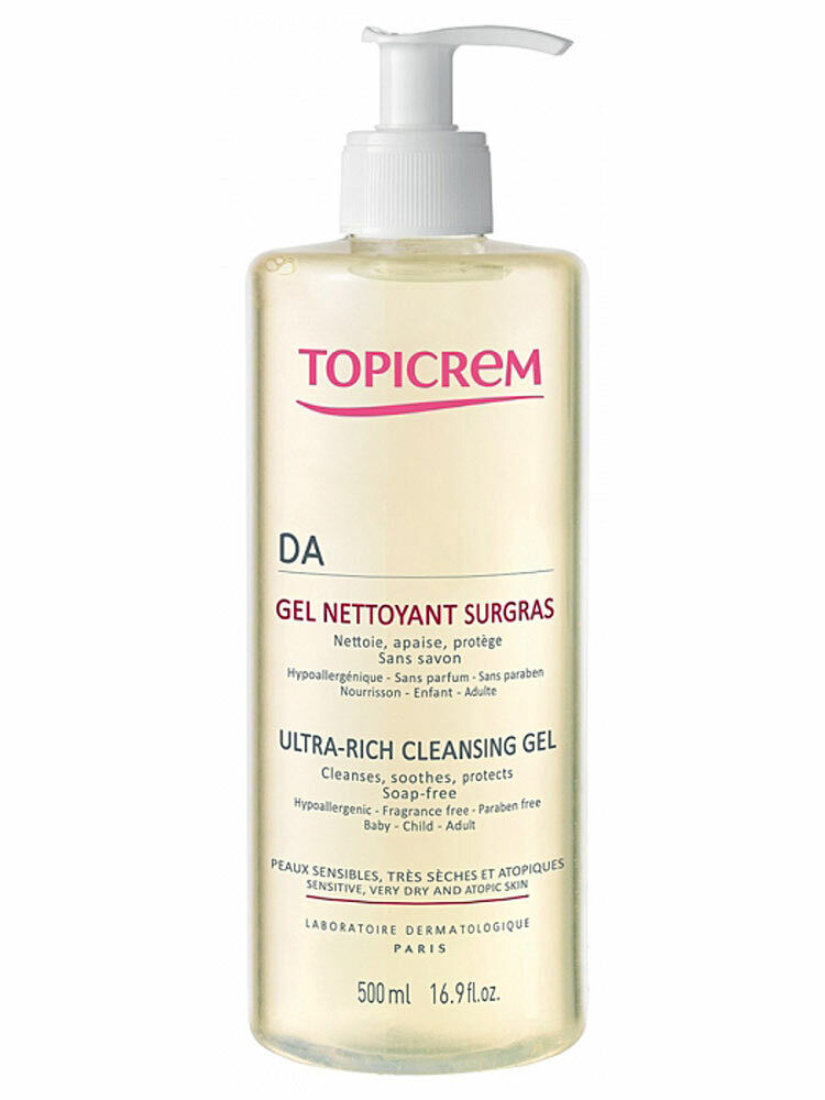 TOPICREM DA GEL NETTOYANT SURGRAS 500ML