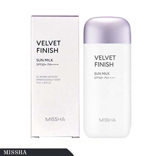 Missha Velvet Finish Sun Milk SPF50+ PA++++ 70ml