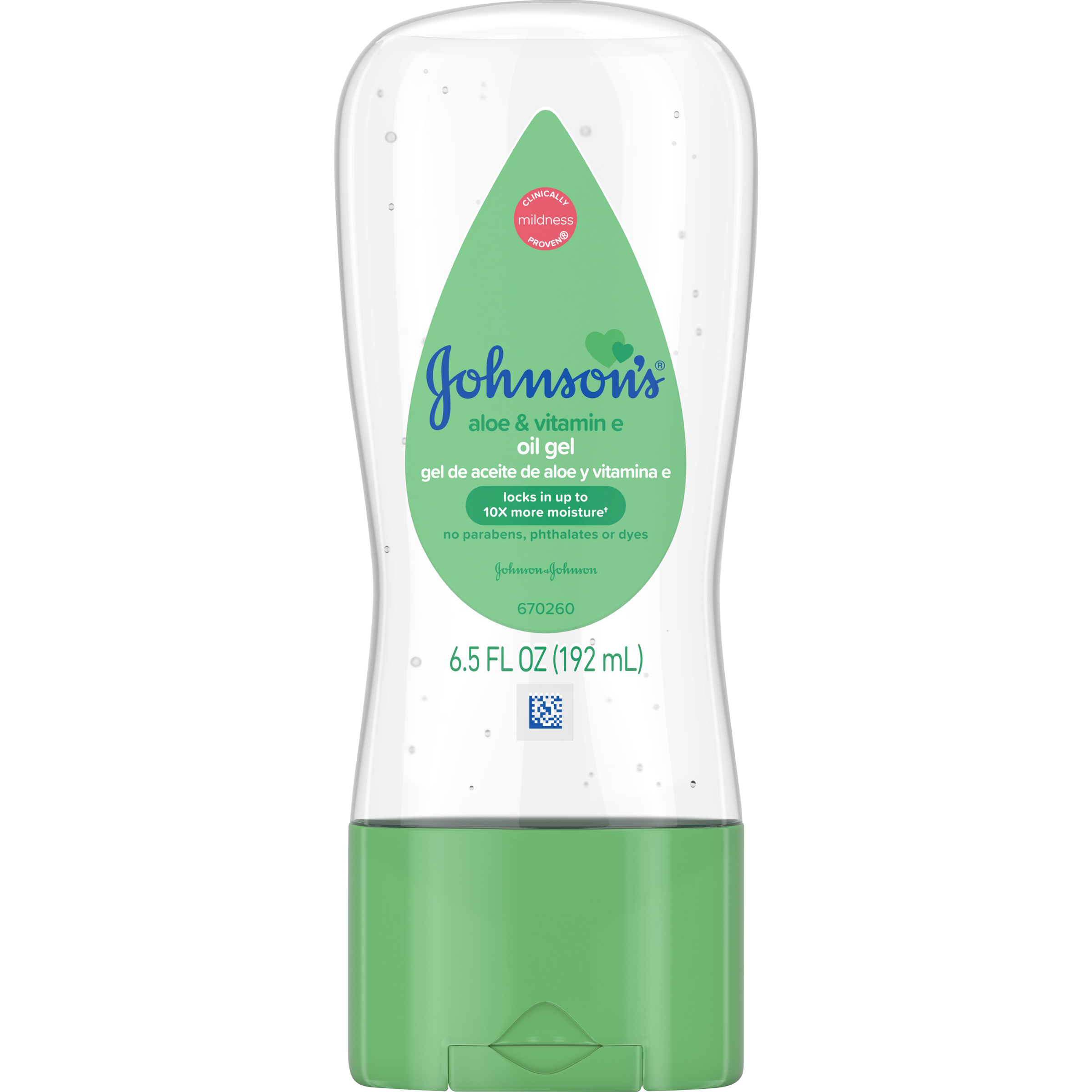 JOHNSON'S BABY OIL GEL WITH ALOE & VITAMIN E