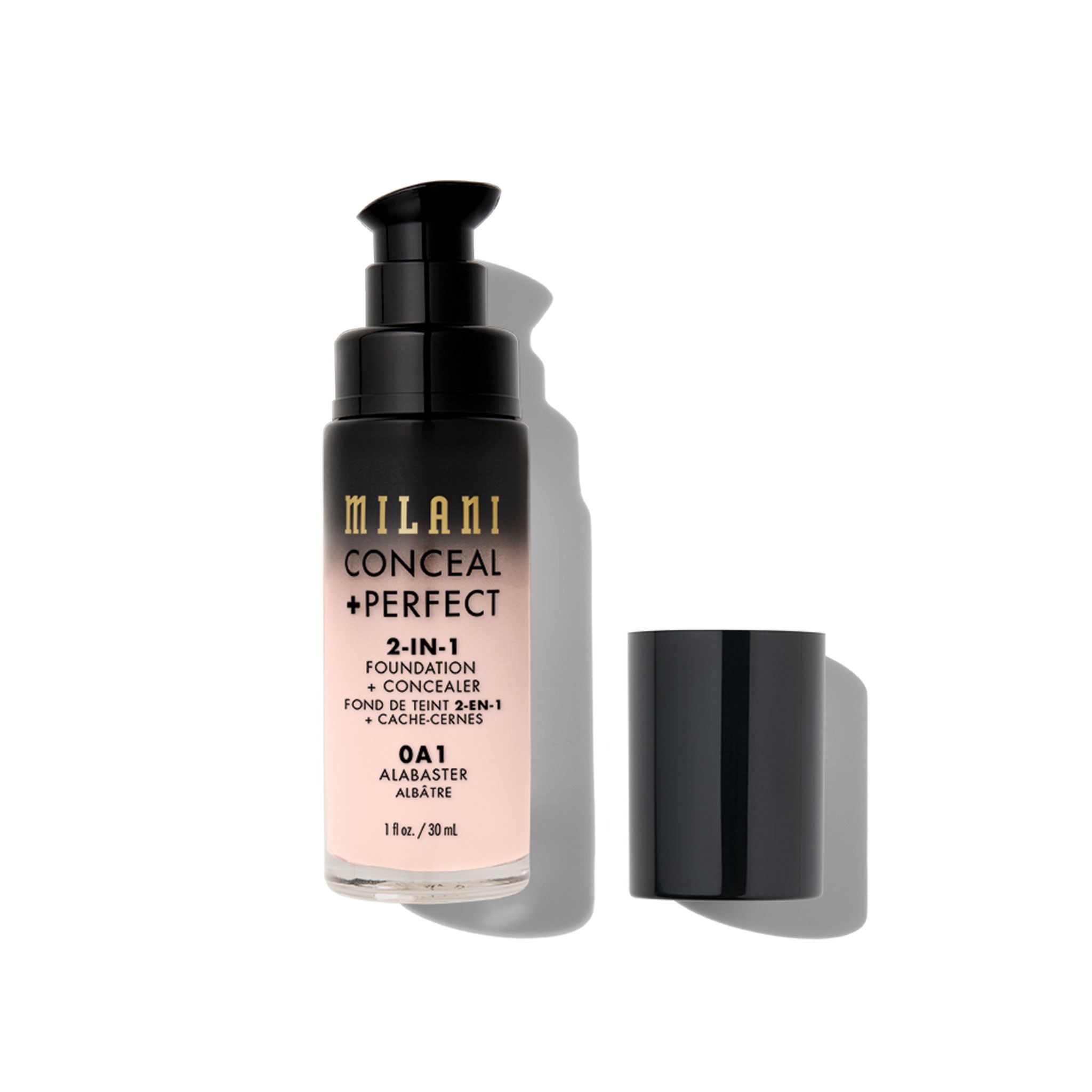 Milani Cosmetics Conceal + Perfect 2-In-1 Foundation + Concealer 0A1