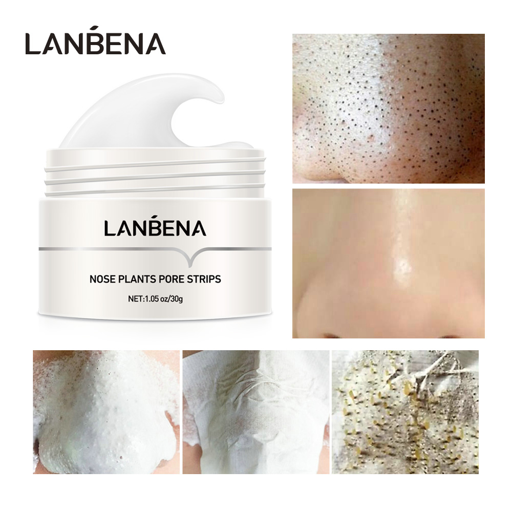 LANBENA-Masque anti-points noirs, traitement de l'acné, peeling, nettoyage en profondeur, soins de la peau, coréen