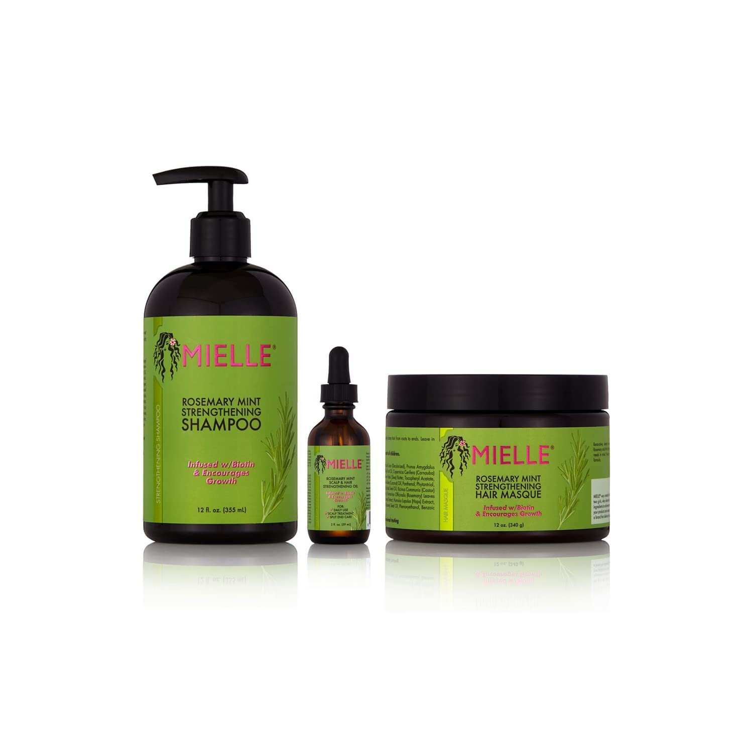 Mielle Rosemary Mint Masque & Shampoo Set