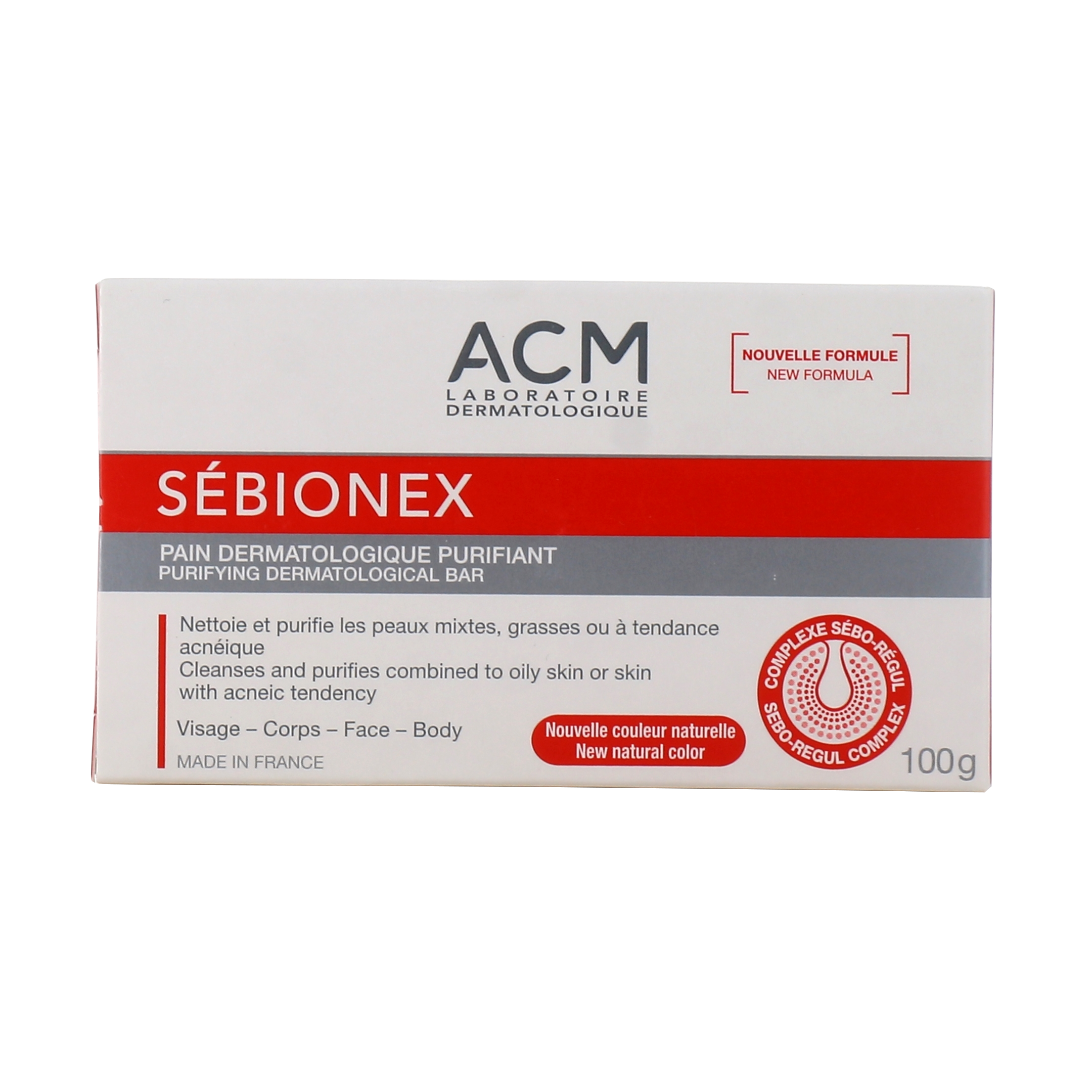 ACM Sébionex Pain Dermatologique Purifiant