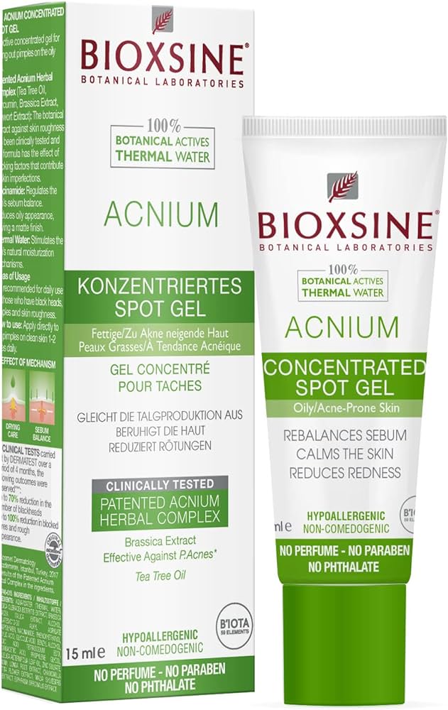 Bioxsine Acnium Spot Gel concentré pour peaux grasses à acné