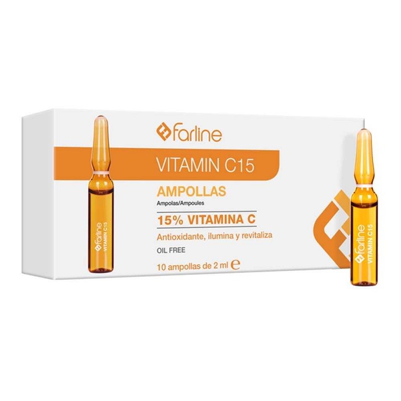 FARLINE Vitamin C15 Ampoules 10x2ml