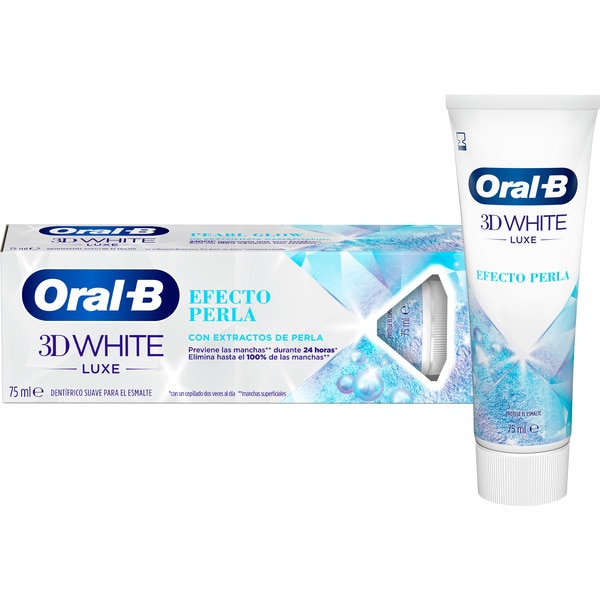 ORAL-B 3D White Luxe Perfección Pasta de Dientes Blanqueadora 75ml