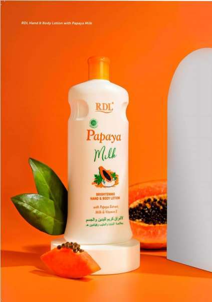 RDL Body Lotion Papaya Milk & Vitamin E 600 Ml