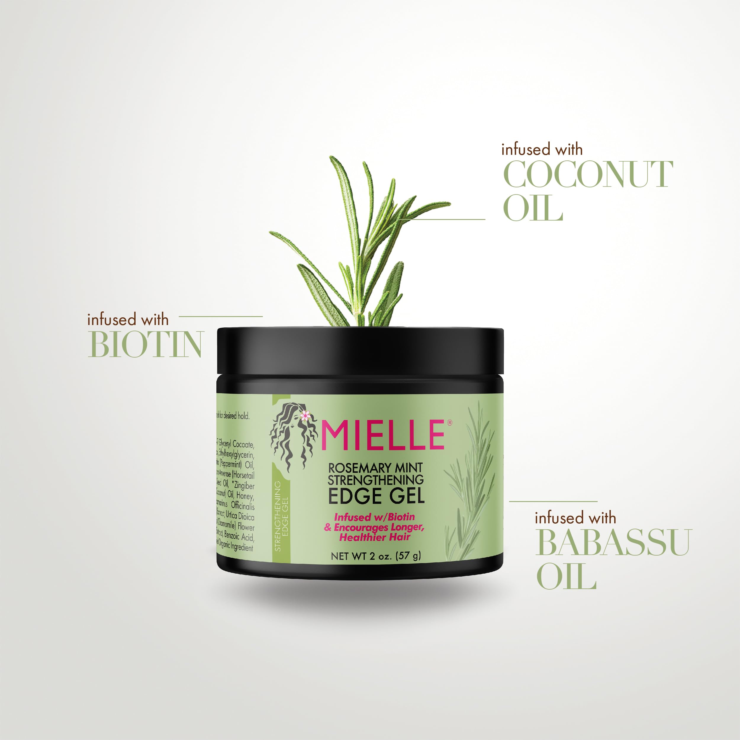 Mielle Organics Rosemary Mint Strengthening Edge Gel