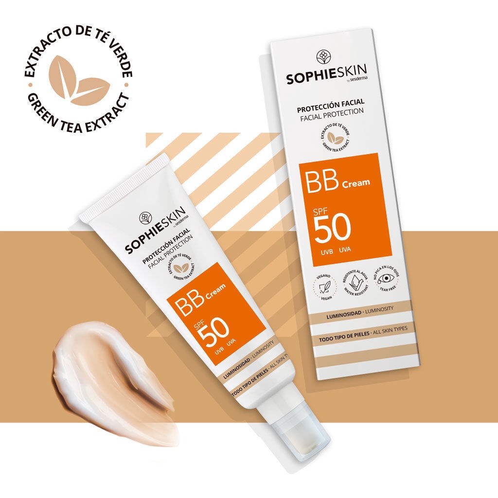 Sophieskin SOPHIESKIN crème solaire facile BB crème SPF50 50ml unisexe 50ml