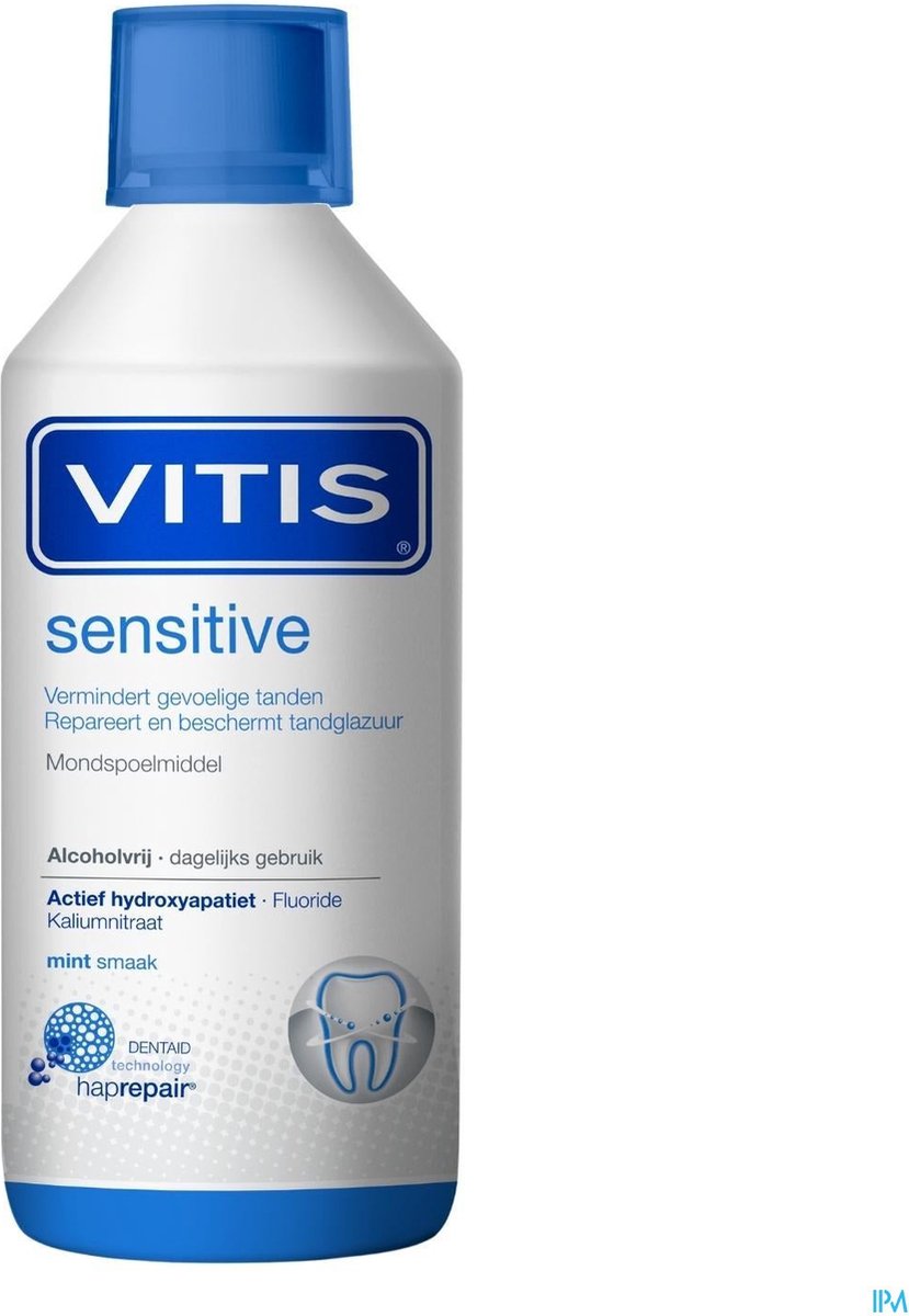 Vitis Sensitive Mondwater 500 ml