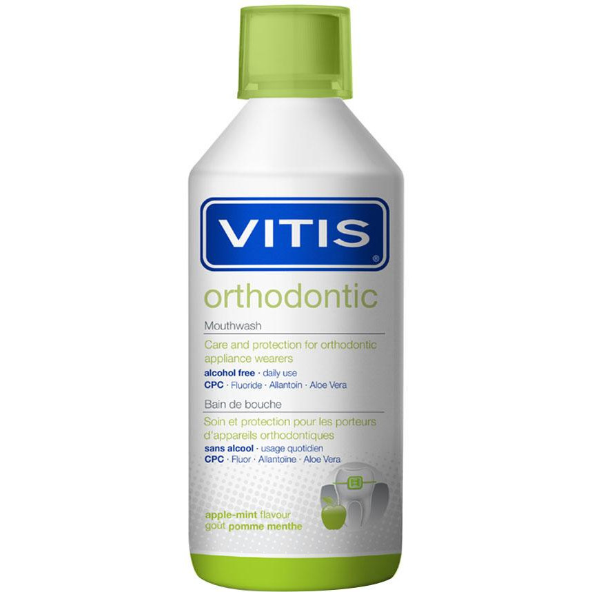 VITIS Orthodontic Bain de bouche 500ML