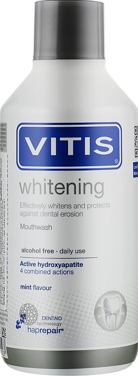 VITIS BAIN DE BOUCHE WHITENING 500ML