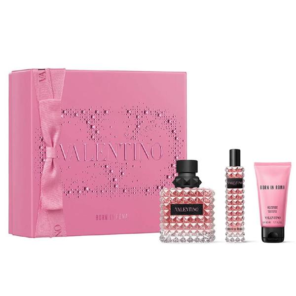 ValentinoBORN IN ROMA 100ML EDP TRIO SET