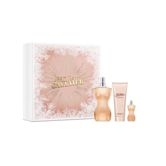 Jean Paul Gaultier Classique Eau De Toilette Vaporisateur 100ml Coffret 3 Produits