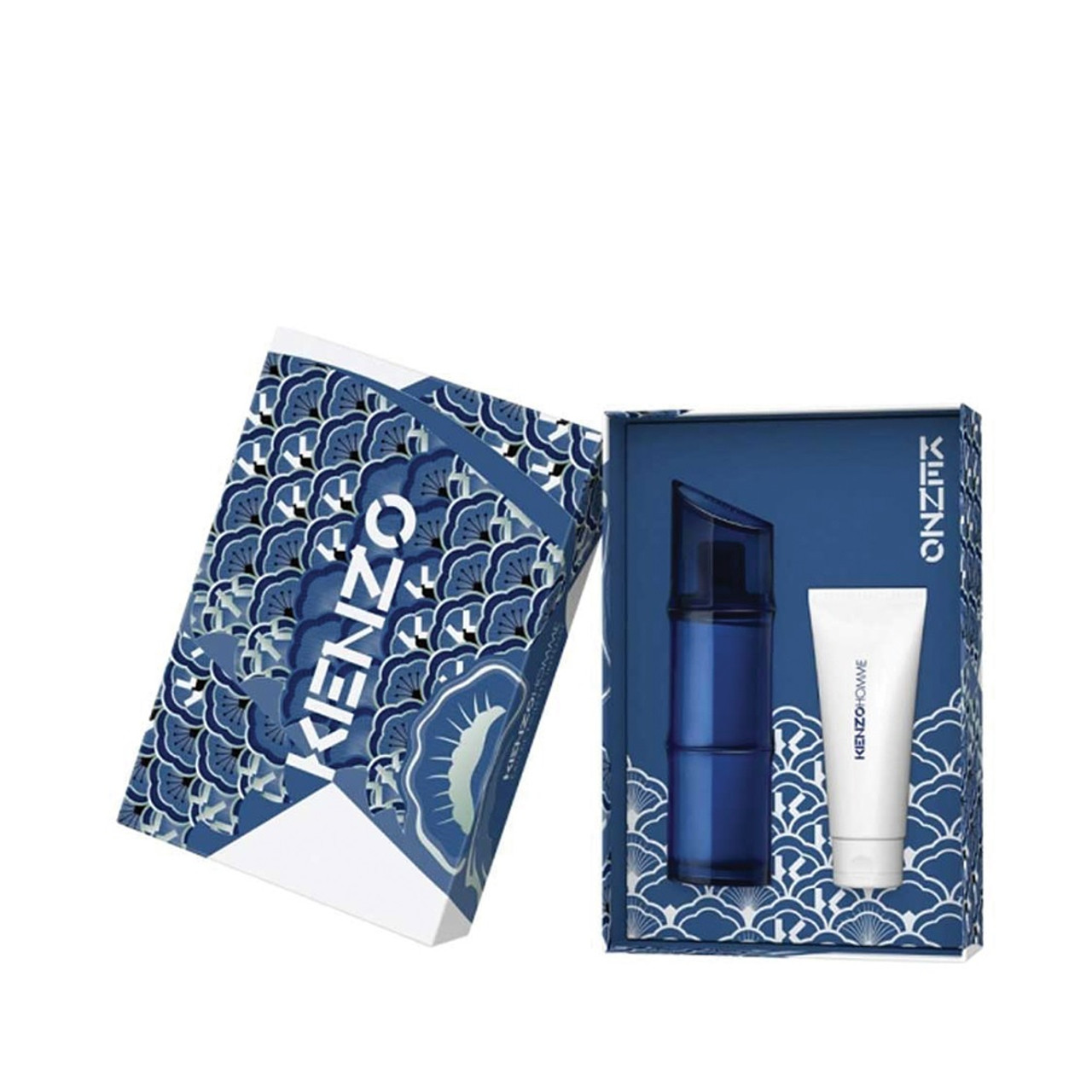 Kenzo Homme Intense Gift Perfume Set for Men 110 ml + Gel 2x75 ml