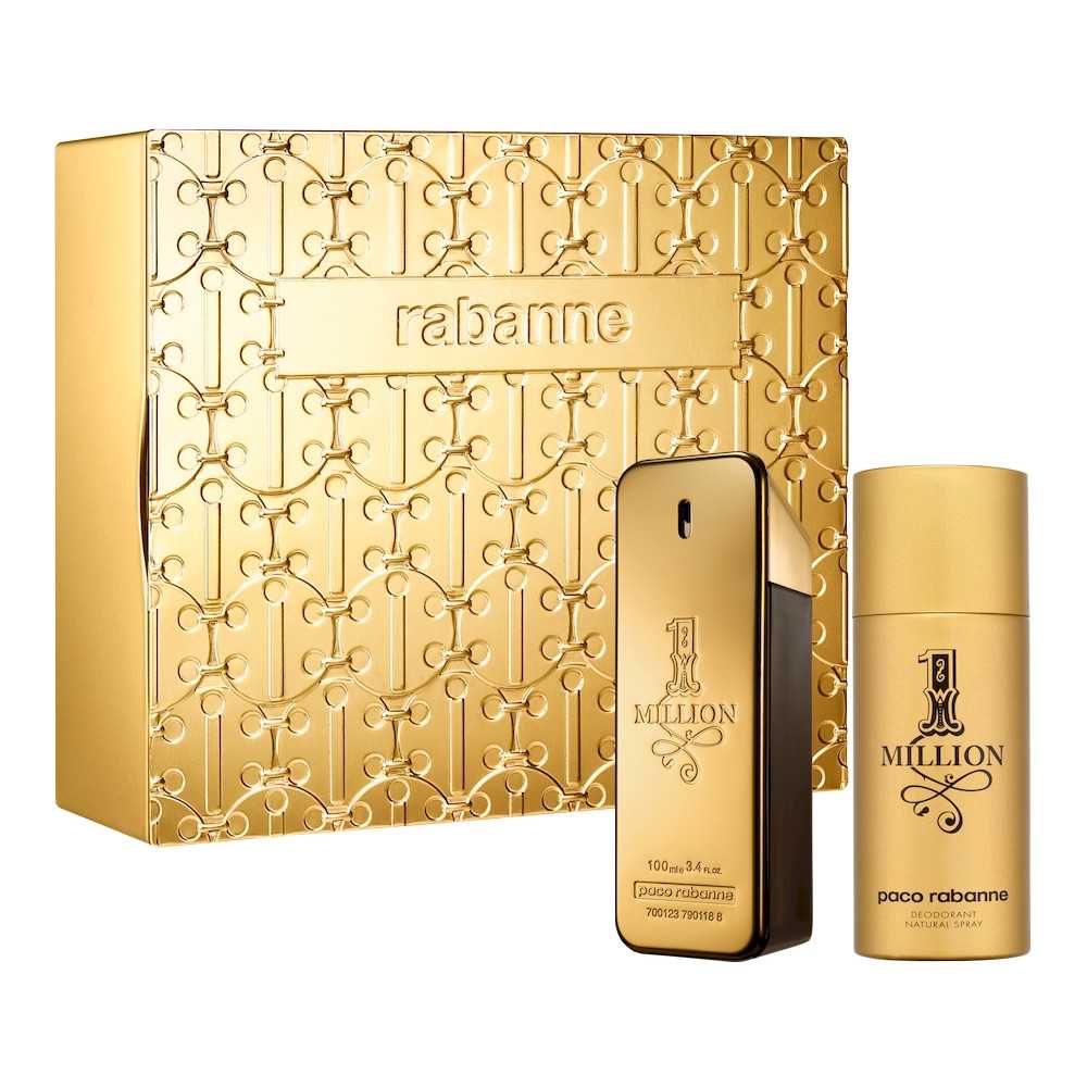 Paco Rabanne 1 Million Eau De Toilette Vaporisateur 100ml Coffret 2 Produits Christmas