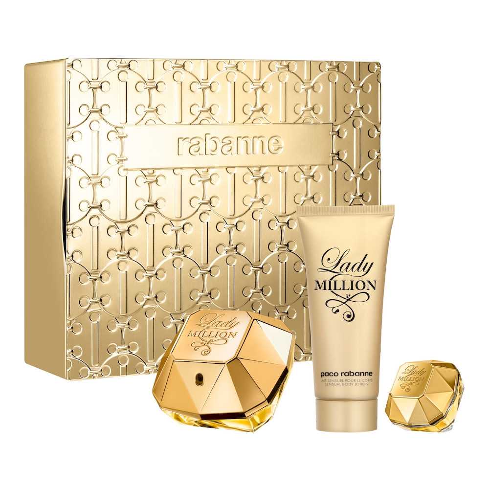 PACO RABANNE Lady Million Empire EDP 80 ml + MIni 5 ml + Body Lotion 100 ml