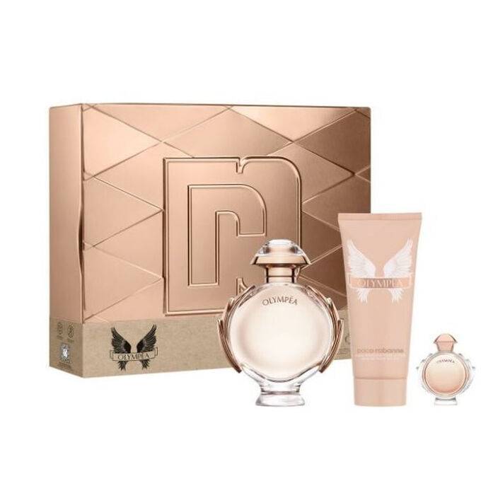 Paco Rabanne Olympéa Eau De Perfume Spray 80ml Set 3 Pieces