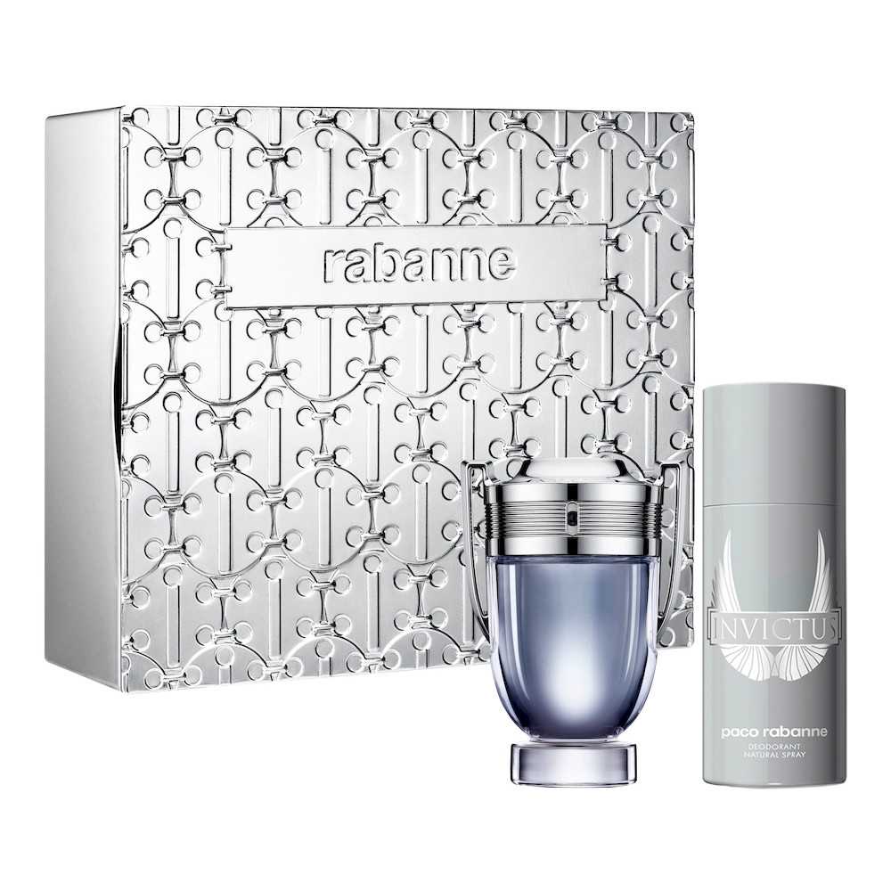 Paco Rabanne Invictus Eau De Toilette Vaporisateur 100ml Coffret