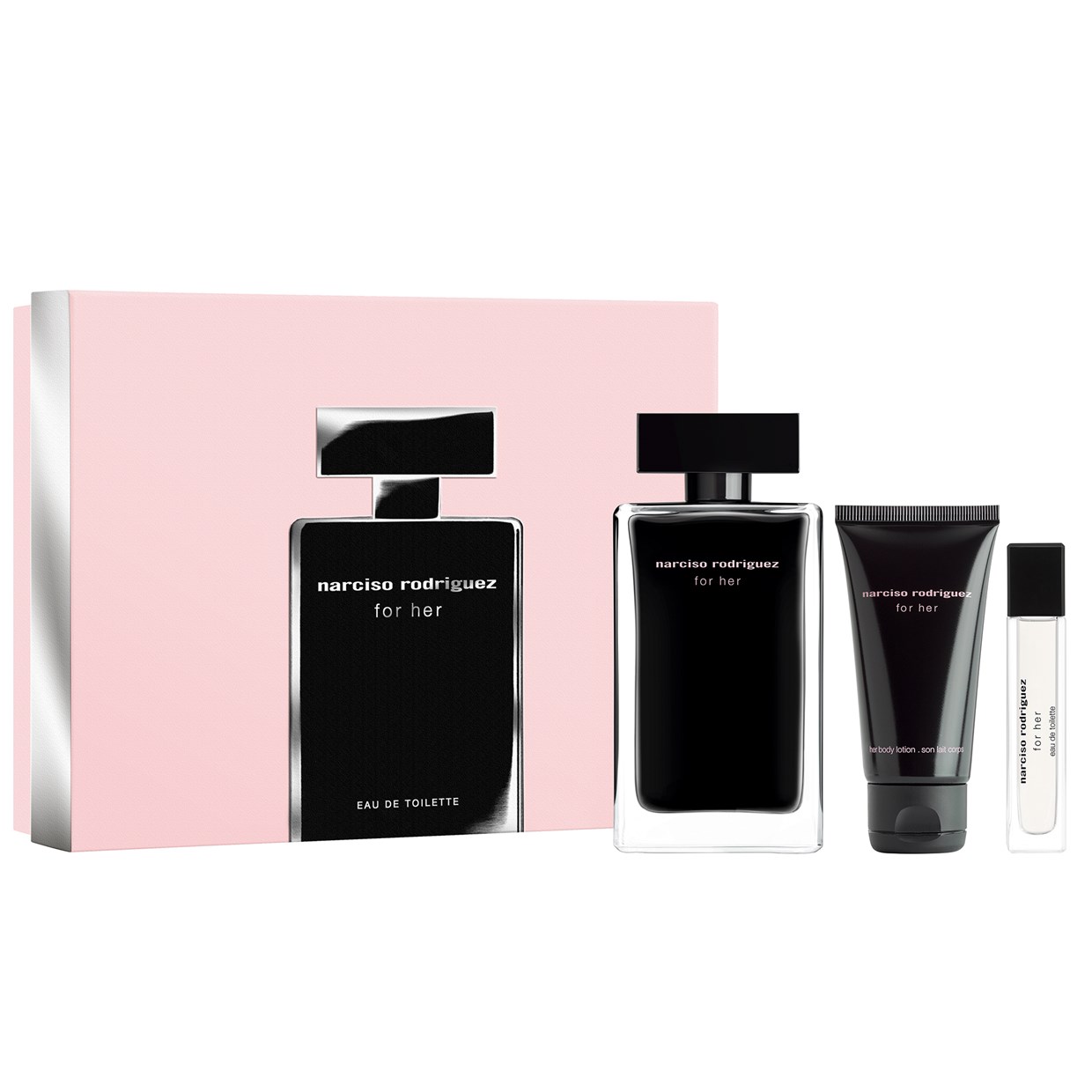 Narciso Rodriguez For Her Eau de Toilette 100ml Giftset