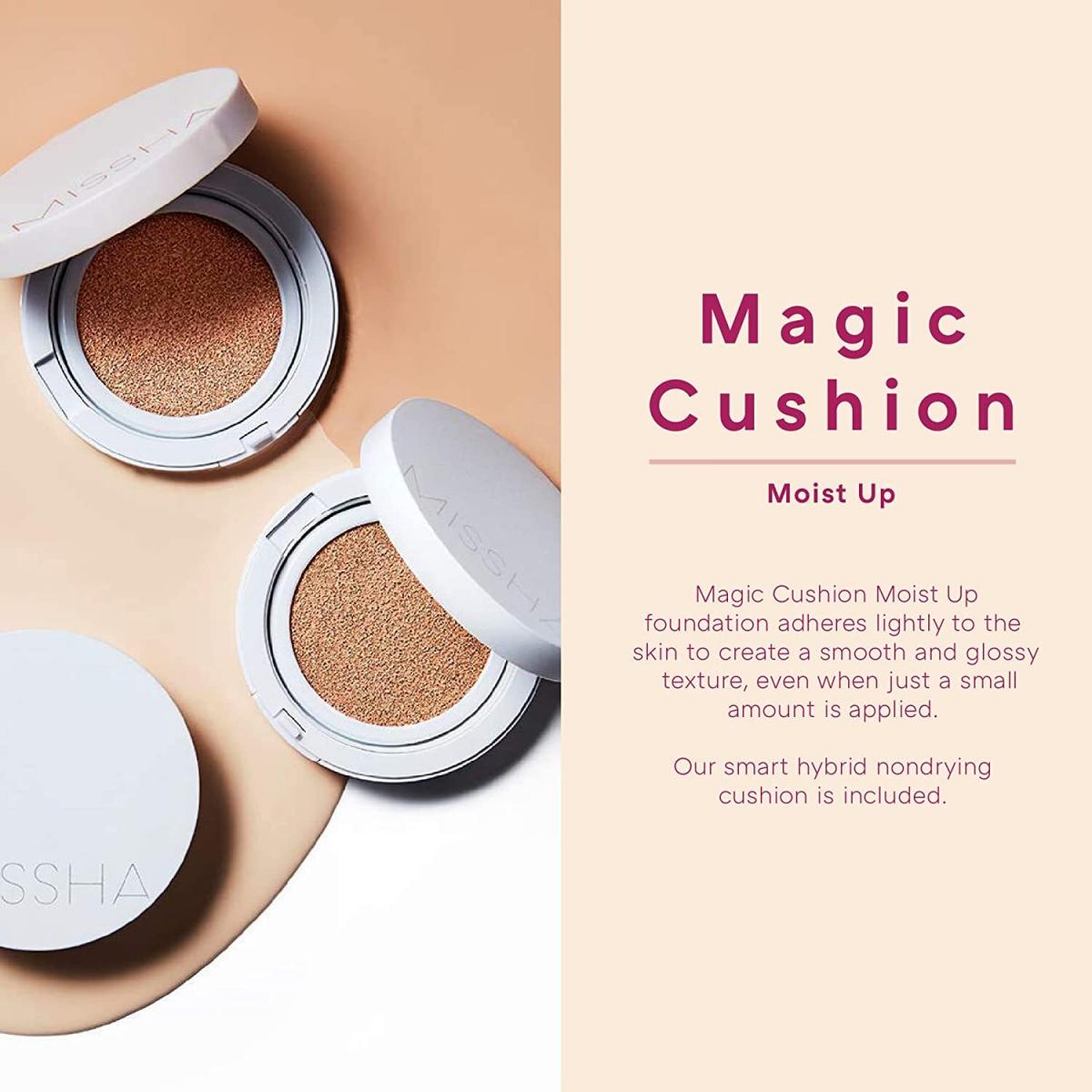 Missha Magic Cushion Moist Up SPF 50/PA+++ 21 Light Beige