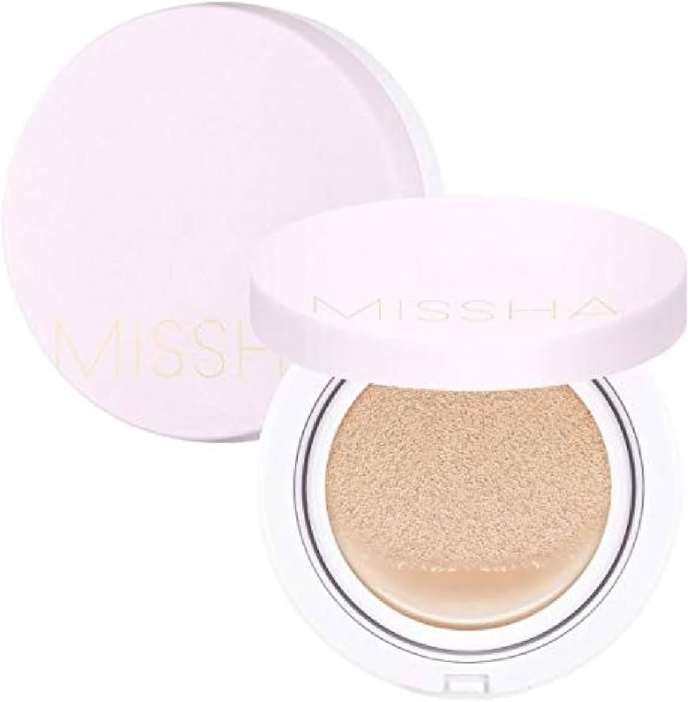 Missha Magic Cushion Cover Lasting Foundation SPF50+/PA+++, 21 Light Beige 15 g,