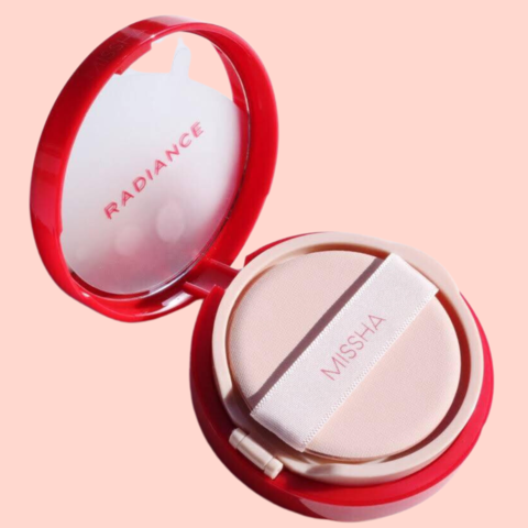 missha Radiance Perfect-fit Cushion P #21 SPF 50+ PA+++