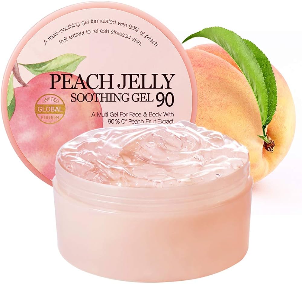 Skinfood, Peach Jelly, Soothing Gel 90, 10.14 fl oz (300 ml)