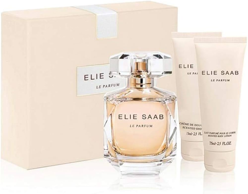 Elie Saab Gift Set for Women - Eau de Parfum, 90 ml - 75 ml