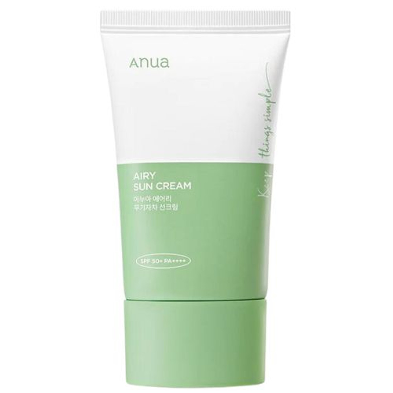 ANUA AIRY SUN CREAM SPF50+ PA++++