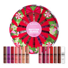 NYX Butter Gloss Gift Set 14 Shades - Beneath The Wreath Holiday Set