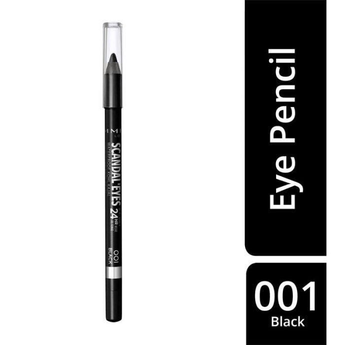 RIMMEL LONDON SCANDALEYES WATERPROOF EYELINER - BLACK 001