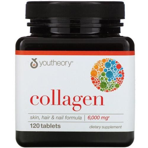 Youtheory Collagen with Vitamin C - 120 Tablets