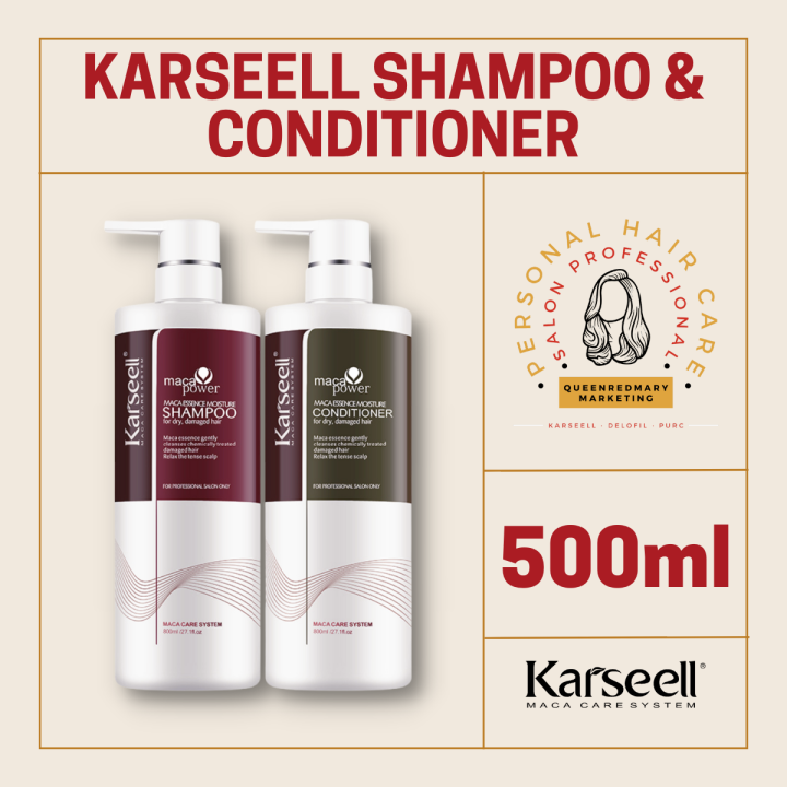 Karseell Shampoo and Conditioner 500ml