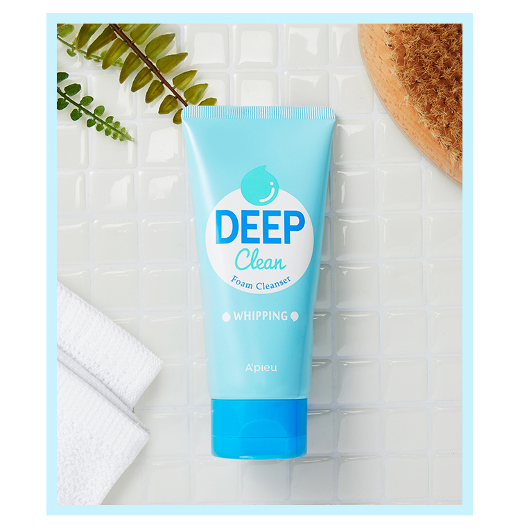 Apieu DEEP_CLEAN_FOAM_CLEANSER_[WHIPPING] 130ml