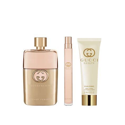 GUCCI KIT COFFRET GUCCI GUILTY POUR FEMME FEMININO EAU DE PARFUM 90ML