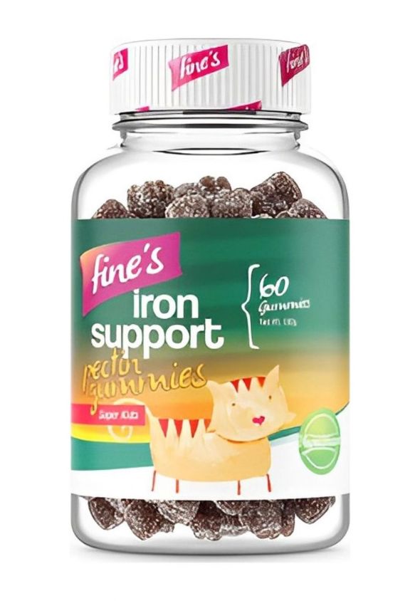 FINE'S IRON SUPPORT GUMMIES 60GUM