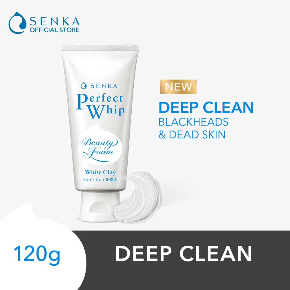 Senka Perfect Whip White Clay 120G