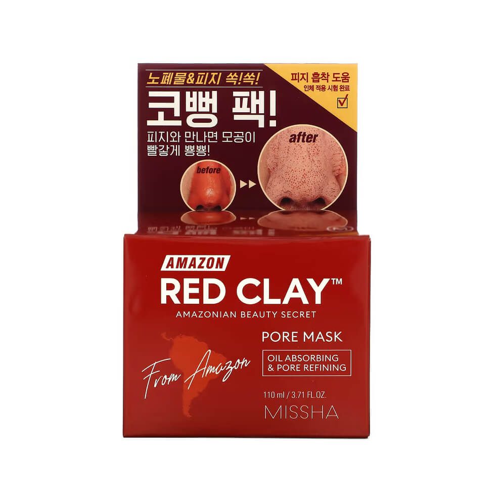 MISSHA Amazon Red Clay Pore Mask