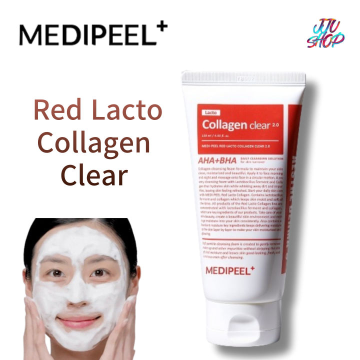 Medi-Peel-Red-Lacto-Collagen-Cleansing-Foam-120ml