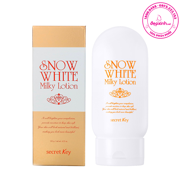 Secret Key Snow White Lightening Fluid with a brightening effect