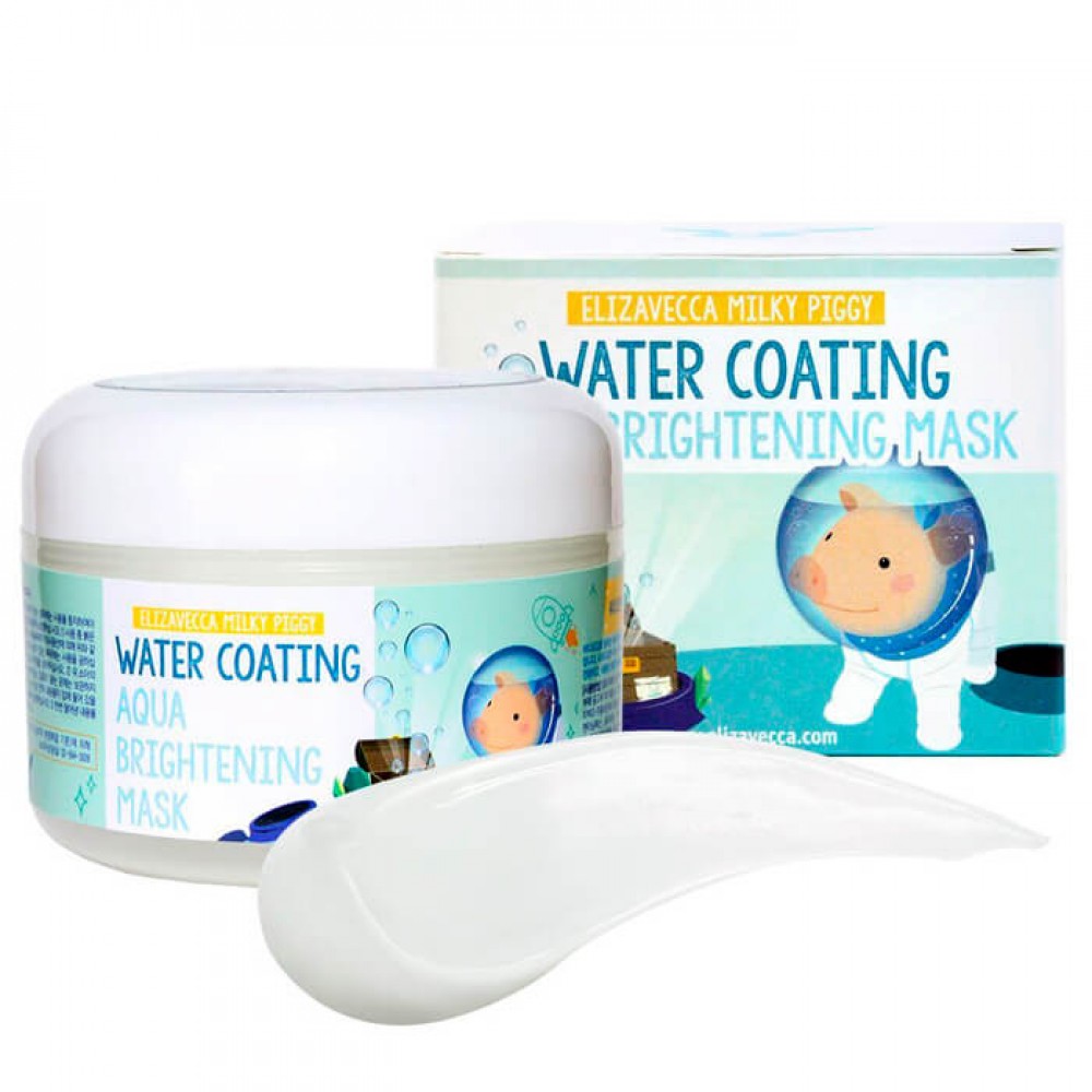 ELIZAVECCA Milky Piggy Water Coating Aqua Brightening Mask masque hydratant pour l'éclat de la peau