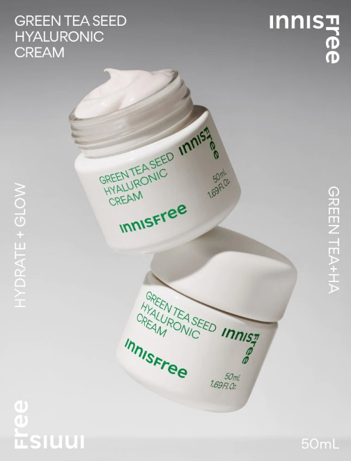 INNISFREE - Green Tea Seed Hyaluronic Cream