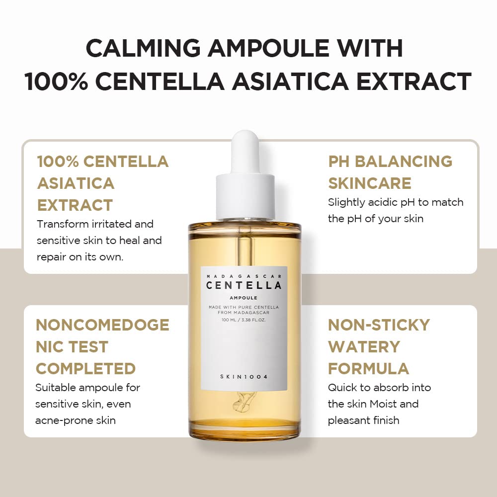 SKIN1004 Madagascar Centella Asiatica Ampoule Facial Serum (100ml)