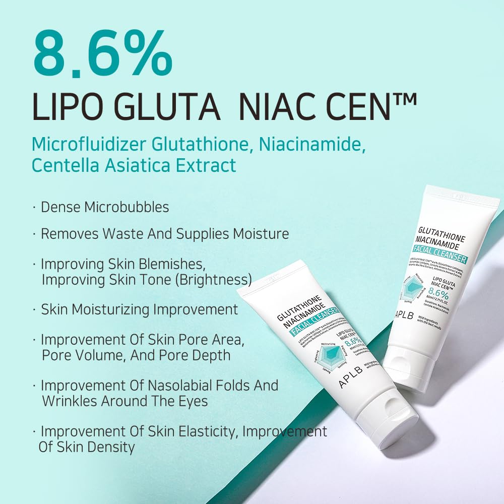 APLB - Glutathione Niacinamide Facial Cleanser 80ml